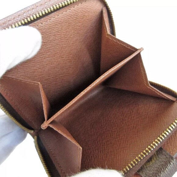 Auth LOUIS VUITTON Monogram Compact Zip Bifold Wallet Monogram canvas - Picture 8 of 10